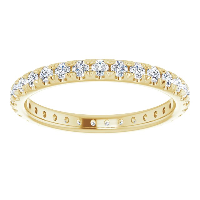 French-Set Eternity Band
