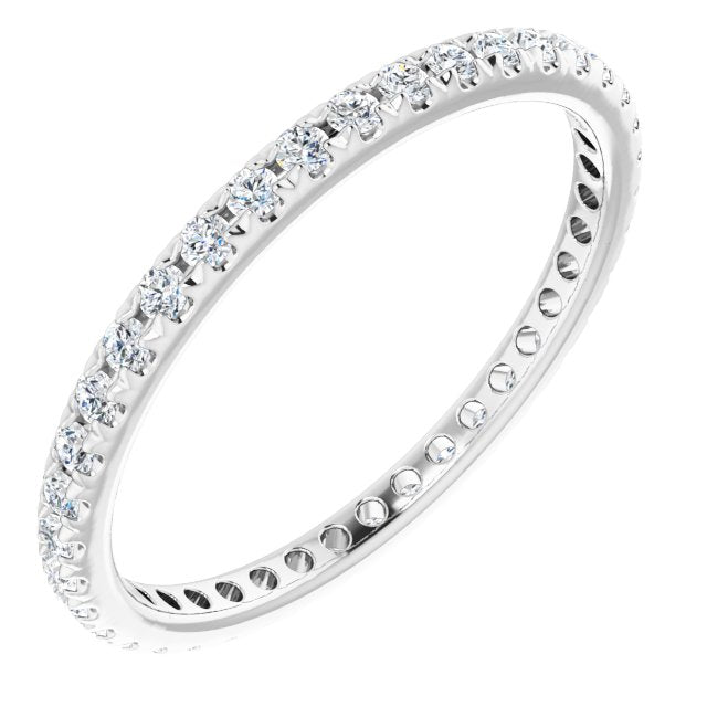 French-Set Eternity Band
