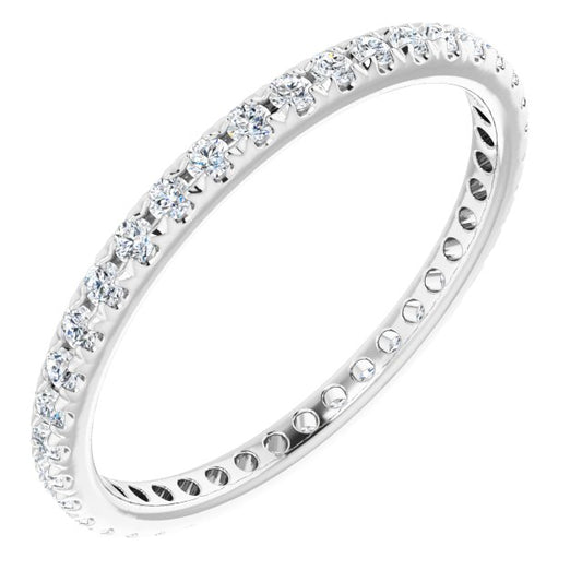 French-Set Eternity Band