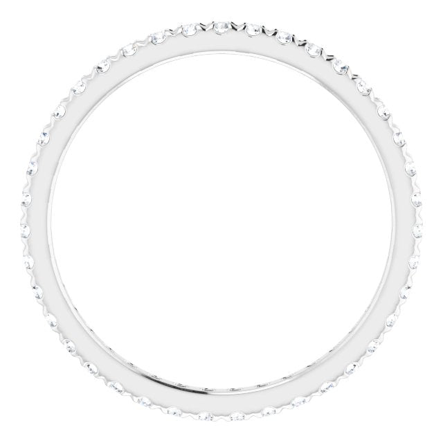 French-Set Eternity Band