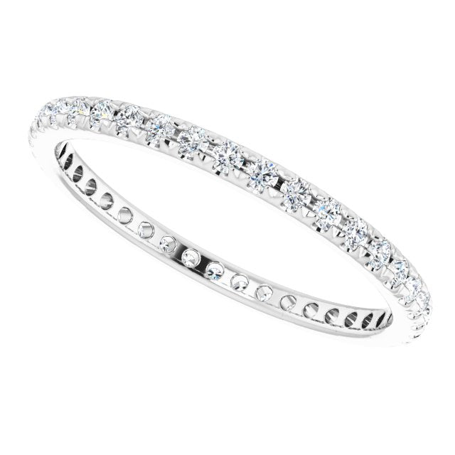 French-Set Eternity Band