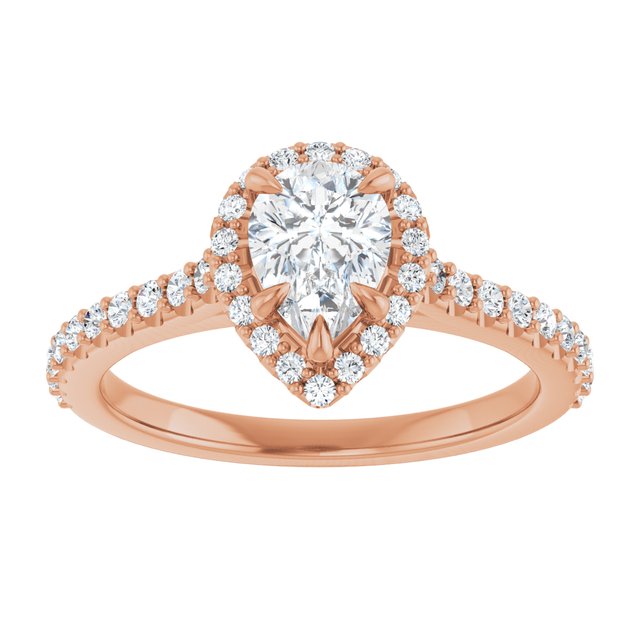 Halo-Style Engagement Ring