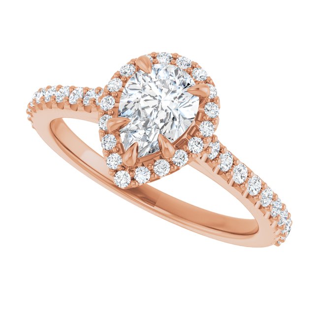 Halo-Style Engagement Ring