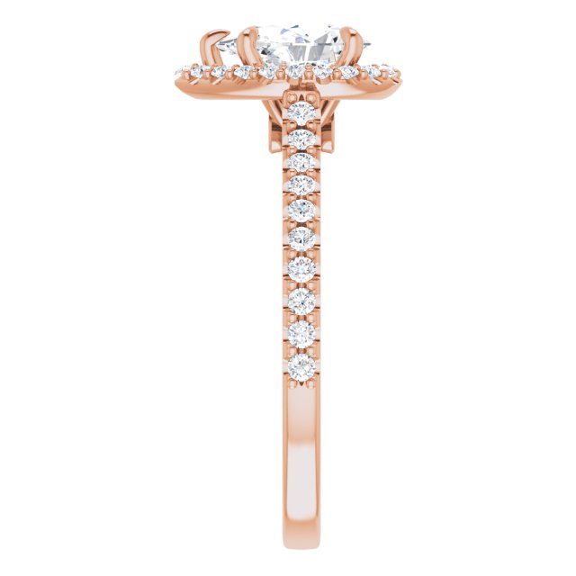 Halo-Style Engagement Ring