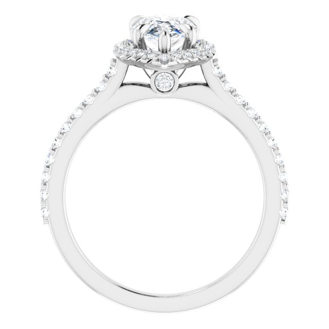 Halo-Style Engagement Ring