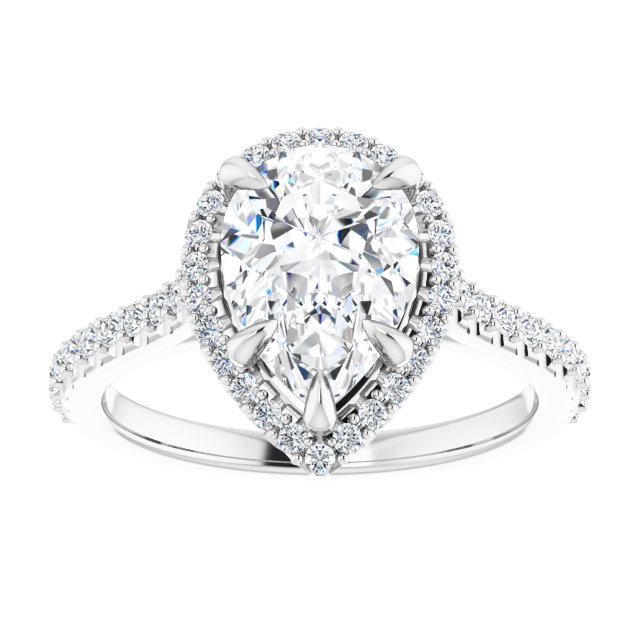 Halo-Style Engagement Ring
