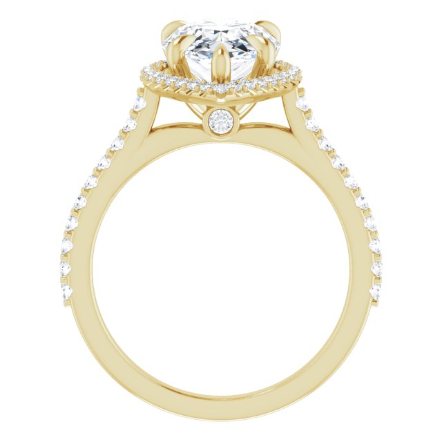 Halo-Style Engagement Ring
