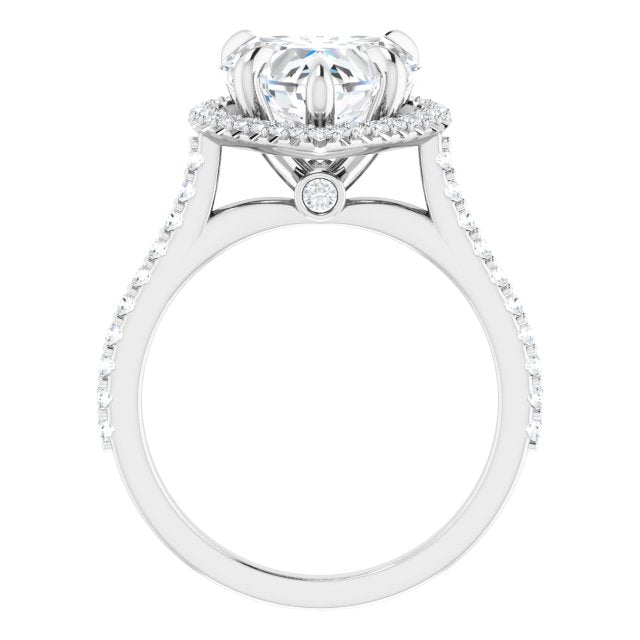 Halo-Style Engagement Ring