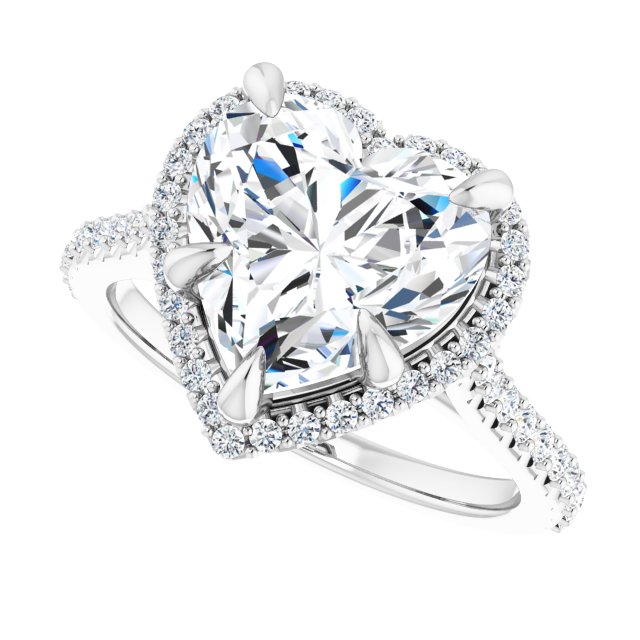 Halo-Style Engagement Ring
