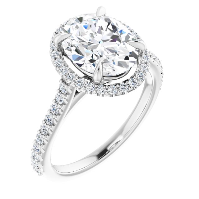 Halo-Style Engagement Ring