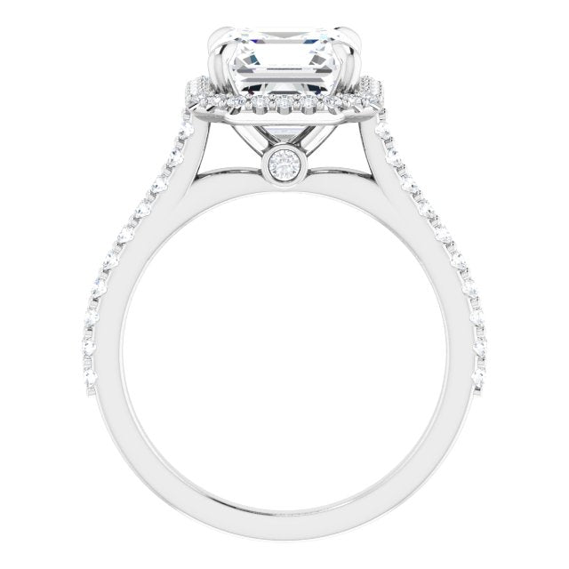 Halo-Style Engagement Ring