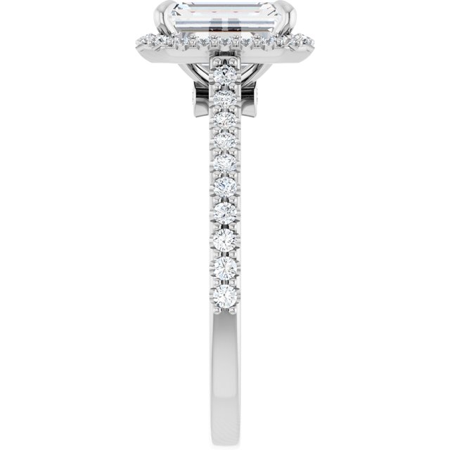Halo-Style Engagement Ring