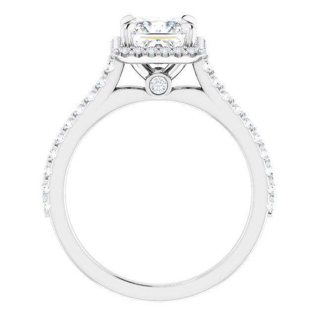 Halo-Style Engagement Ring