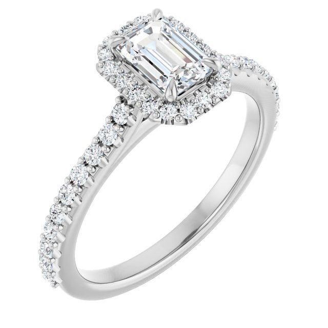 Halo-Style Engagement Ring