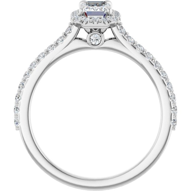 Halo-Style Engagement Ring