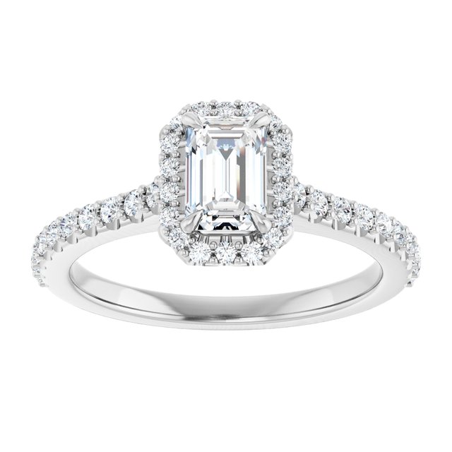 Halo-Style Engagement Ring