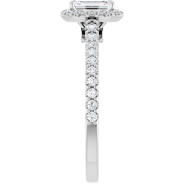 Halo-Style Engagement Ring