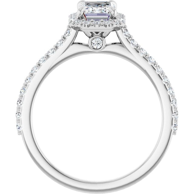 Halo-Style Engagement Ring