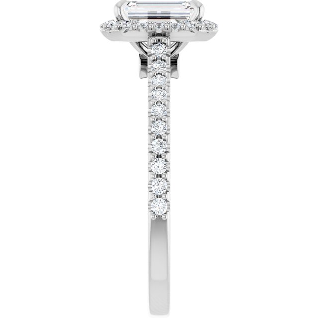 Halo-Style Engagement Ring