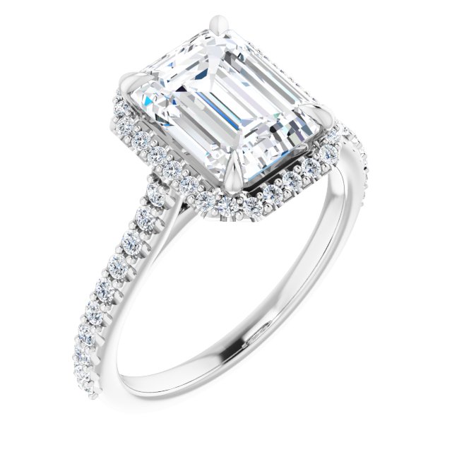 Halo-Style Engagement Ring