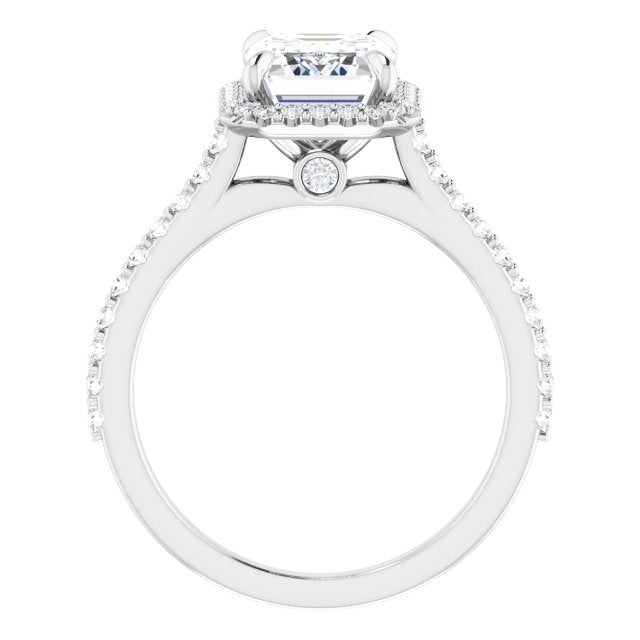 Halo-Style Engagement Ring