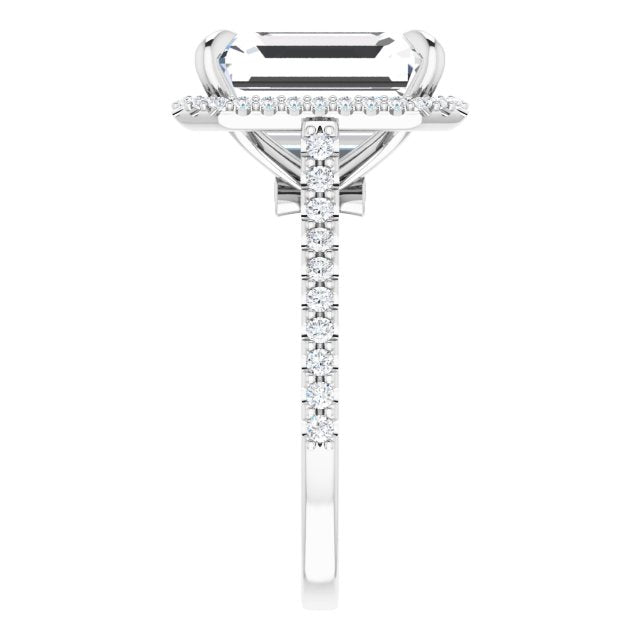 Halo-Style Engagement Ring
