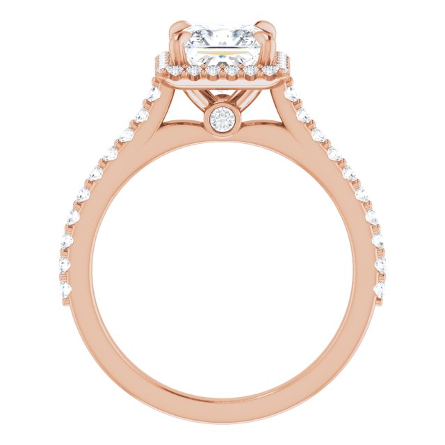 Halo-Style Engagement Ring