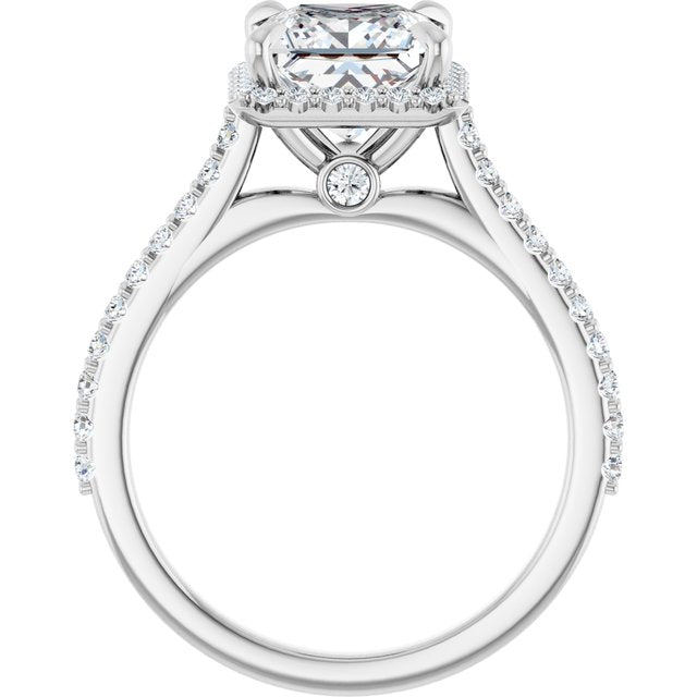 Halo-Style Engagement Ring