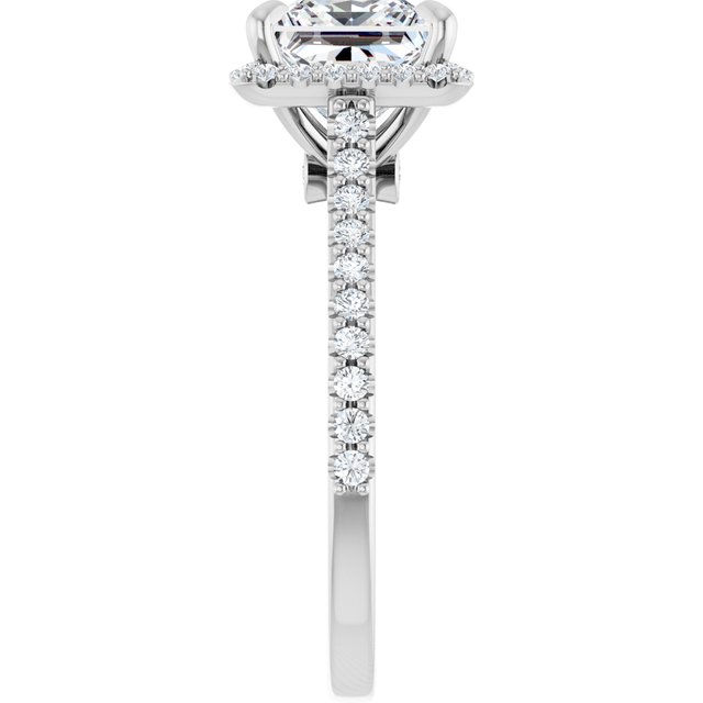 Halo-Style Engagement Ring