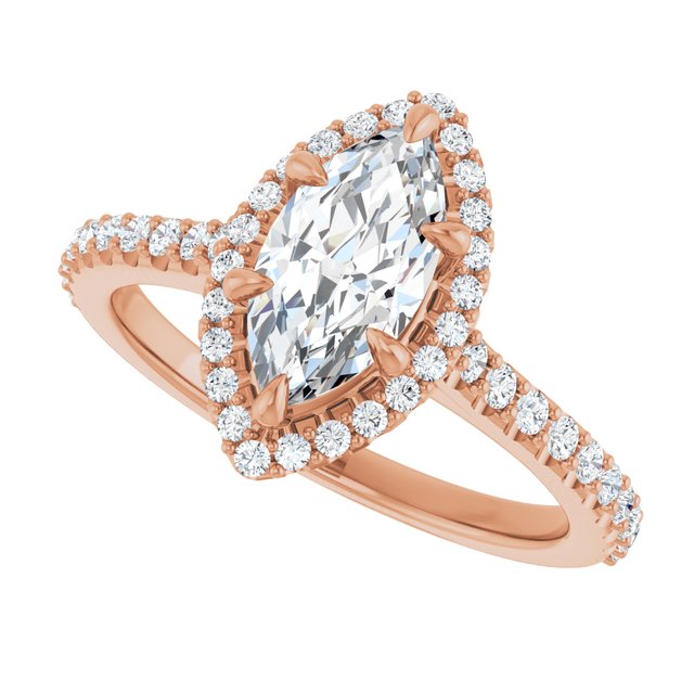Halo-Style Engagement Ring