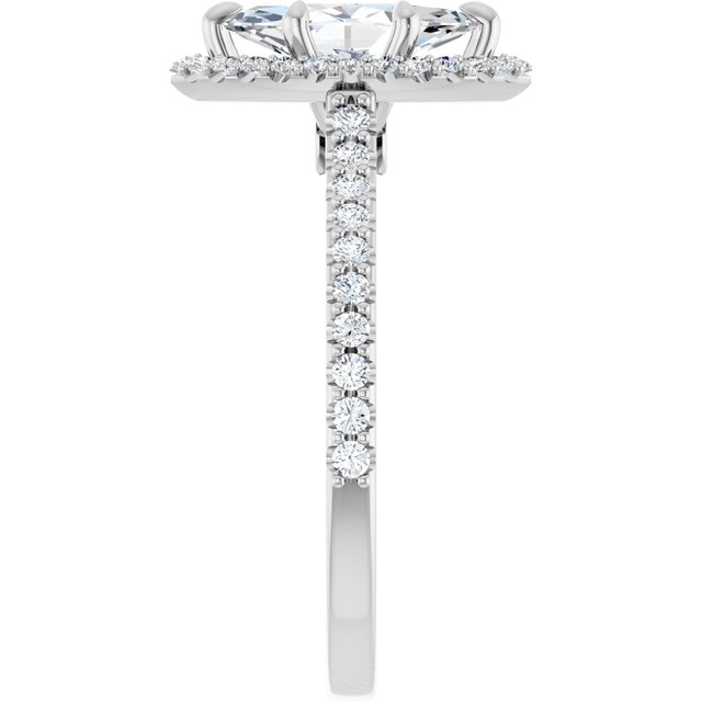 Halo-Style Engagement Ring