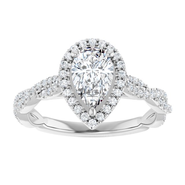 Halo-Style Engagement Ring