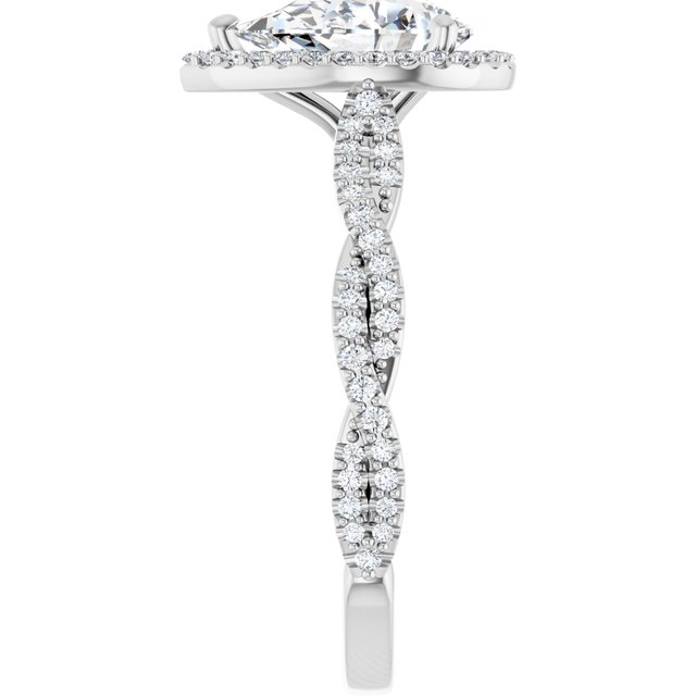 Halo-Style Engagement Ring