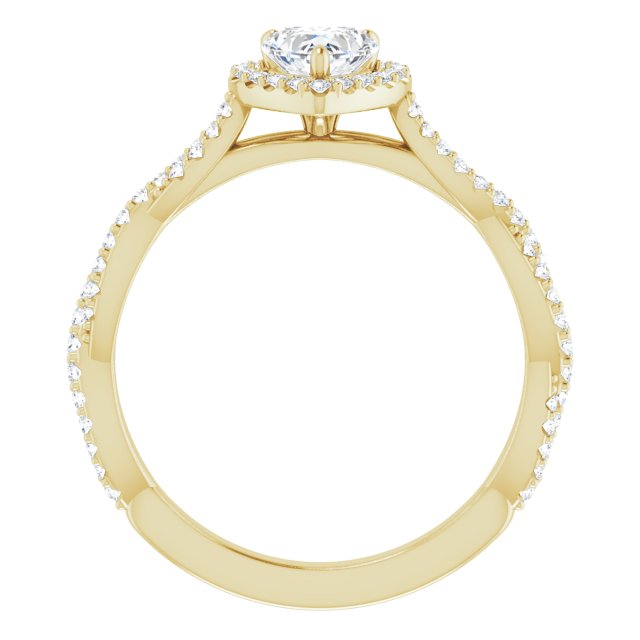 Halo-Style Engagement Ring