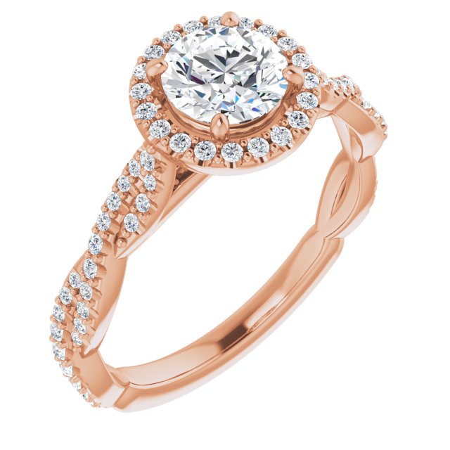 Halo-Style Engagement Ring