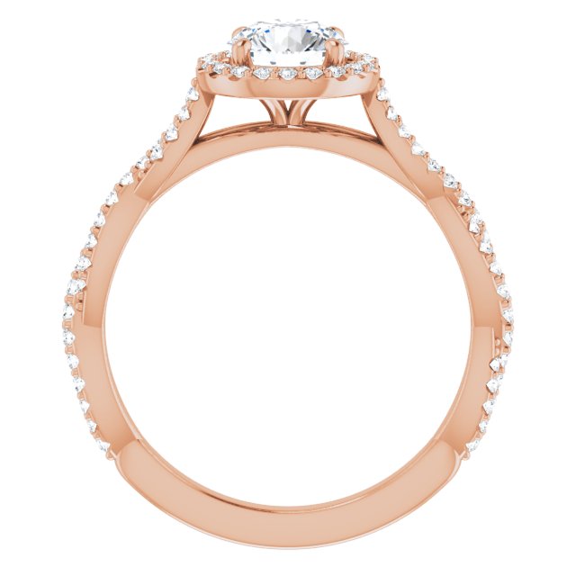 Halo-Style Engagement Ring