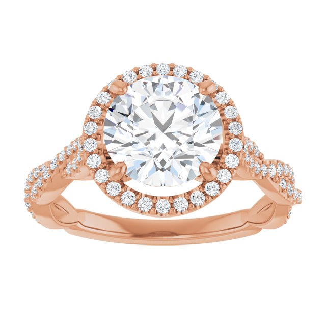 Halo-Style Engagement Ring