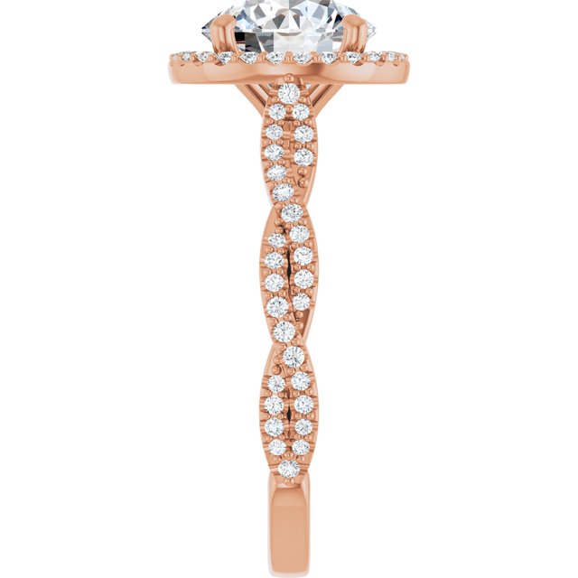 Halo-Style Engagement Ring