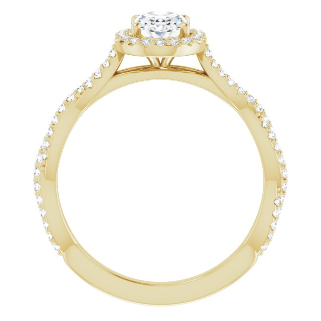 Halo-Style Engagement Ring