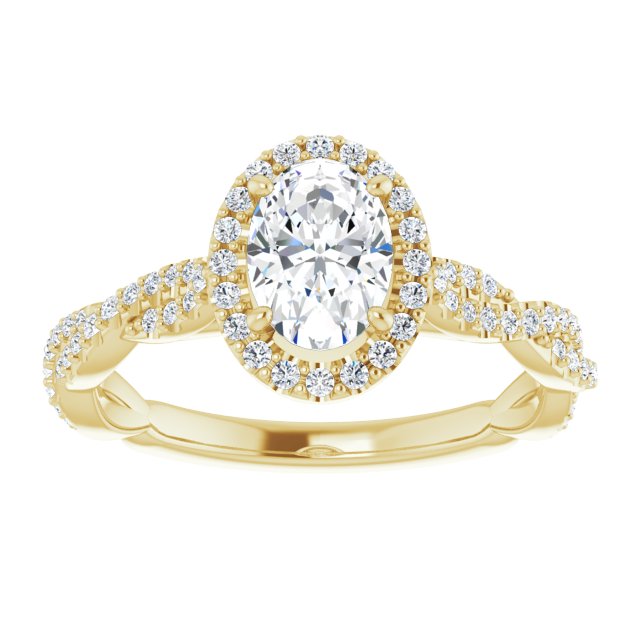 Halo-Style Engagement Ring