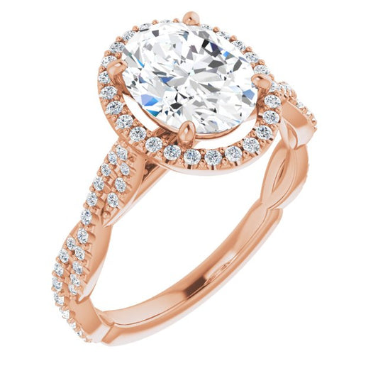 Halo-Style Engagement Ring