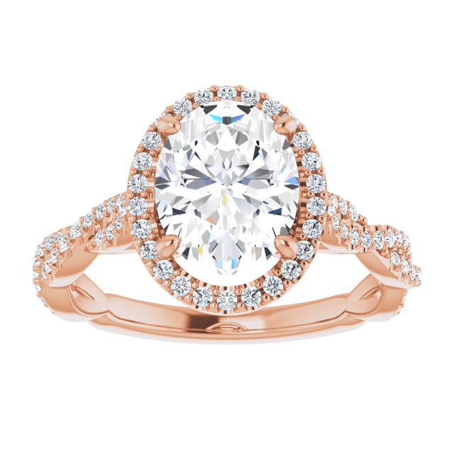 Halo-Style Engagement Ring