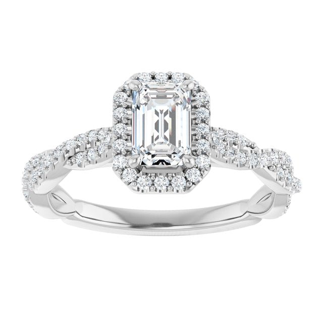 Halo-Style Engagement Ring