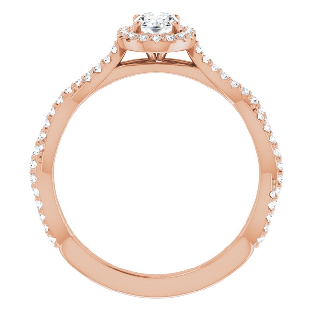 Halo-Style Engagement Ring