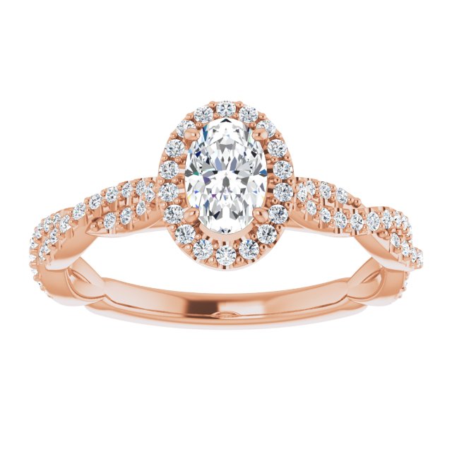 Halo-Style Engagement Ring