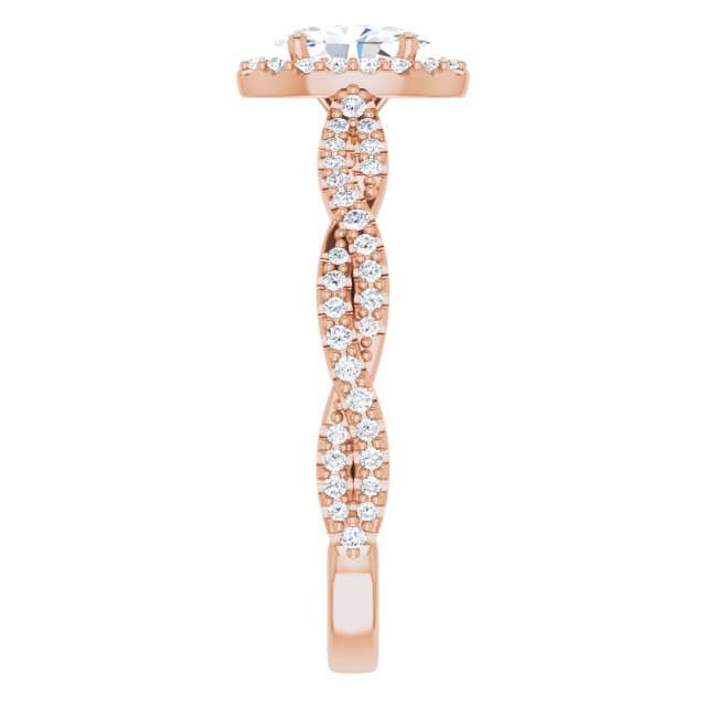 Halo-Style Engagement Ring