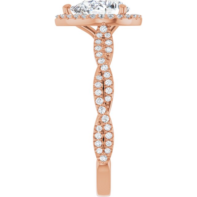 Halo-Style Engagement Ring