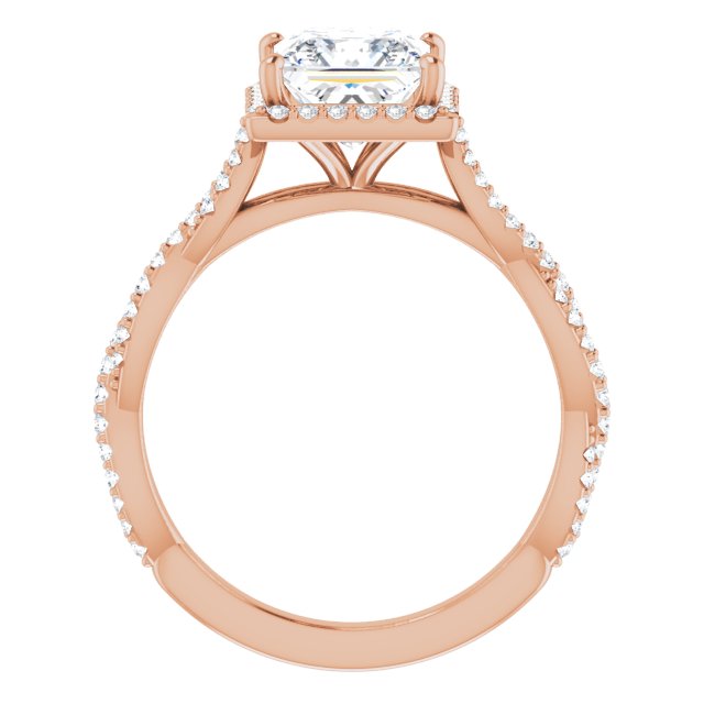 Halo-Style Engagement Ring