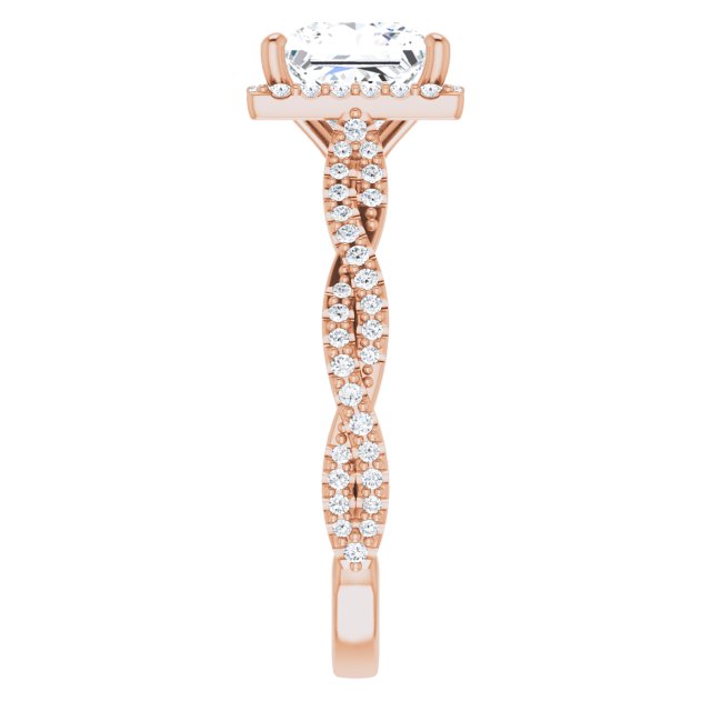 Halo-Style Engagement Ring