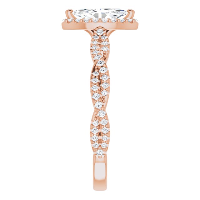 Halo-Style Engagement Ring